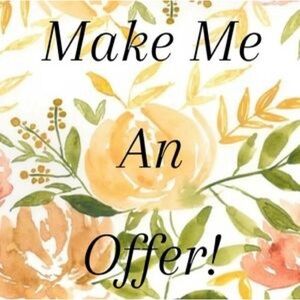 Make an offer and it will be accepted!